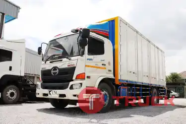 KUM คอร์เปร์เรชั่น จำกัด HINO VICTOR 500 สิบล้อตู้สิบบานเพลาเดียว แรงม้า240 ปี2559