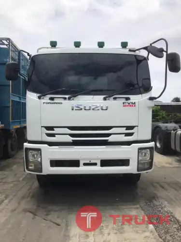 ขายรถ ISUZU อีซูซุ 12 ล้อ พื้นเรียบ กระบะยาว 7.50 เมตร