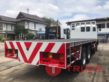 ขายรถ ISUZU อีซูซุ 12 ล้อ พื้นเรียบ กระบะยาว 7.50 เมตร