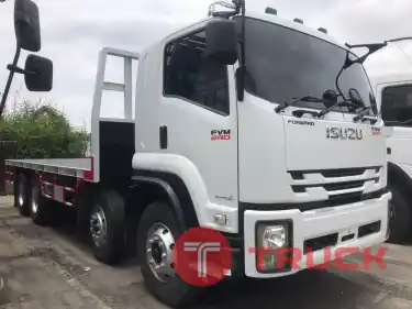 ขายรถ ISUZU อีซูซุ 12 ล้อ พื้นเรียบ กระบะยาว 7.50 เมตร