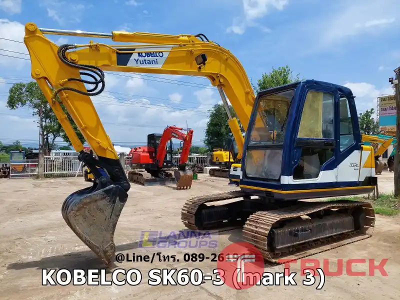 ขายรถขุดKOBELCO SK60-3 มาร์คทรี