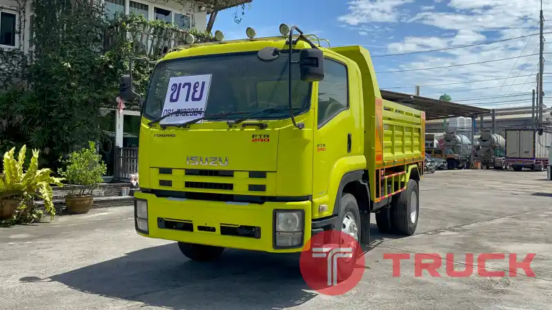 รถ 6 ล้อดัมพ์ ISUZU เครื่องยนต์ 240 แรงม้า