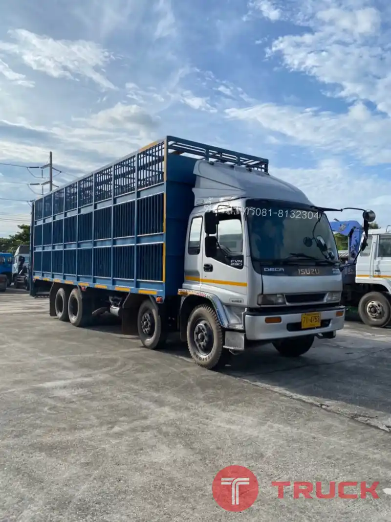 รถขนหมู ISUZU #DECA 12 ล้อ รถปี 2544