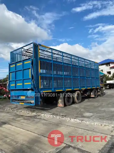 รถขนหมู ISUZU #DECA 12 ล้อ รถปี 2544