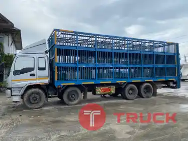 รถขนหมู ISUZU #DECA 12 ล้อ รถปี 2544