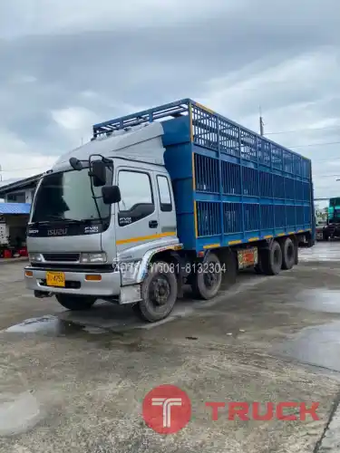 รถขนหมู ISUZU #DECA 12 ล้อ รถปี 2544