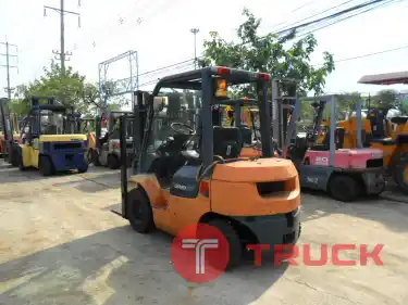 ขายฟอร์คลิฟท์ TOYOTA รุ่น 42-7FG20 เครื่องยนต์เบนซิน เกียร์ออโต้ ขนาด 2 ตัน เสายกสูง 3 เมตร รถมือสองสภาพดี นำเข้าเองจากญี่ปุ่น