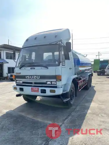 10 ล้อน้ำ 16,000 ลิตร ISUZU แทงค์น้ำต่อใหม่