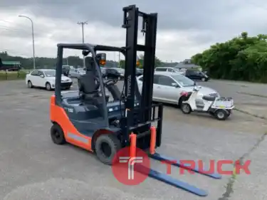 ขายฟอร์คลิฟท์ TOYOTA รุ่น 8FGL15 เครื่องยนต์เบนซิน ขนาด 1.5 ตัน เสายกสูง 4 เมตร การใช้งาน 766 ชั่วโมง รถสภาพดี นำเข้าเองจากญี่ปุ่น