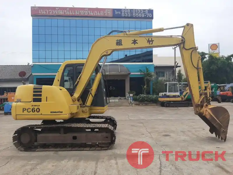 รถขุด KOMATSU PC60-7 รถสวยพร้อมใช้งาน รายละเอียดสอบถามที่คุณชัญญา 0658844400, www.nmc99.com