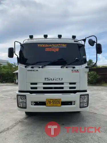 10 ล้อ Isuzu 240 แรงม้า ติดเฮี๊ยบ กระบะดัมพ์ สนใจโทร 081-8132304 เฮียสุเทพ