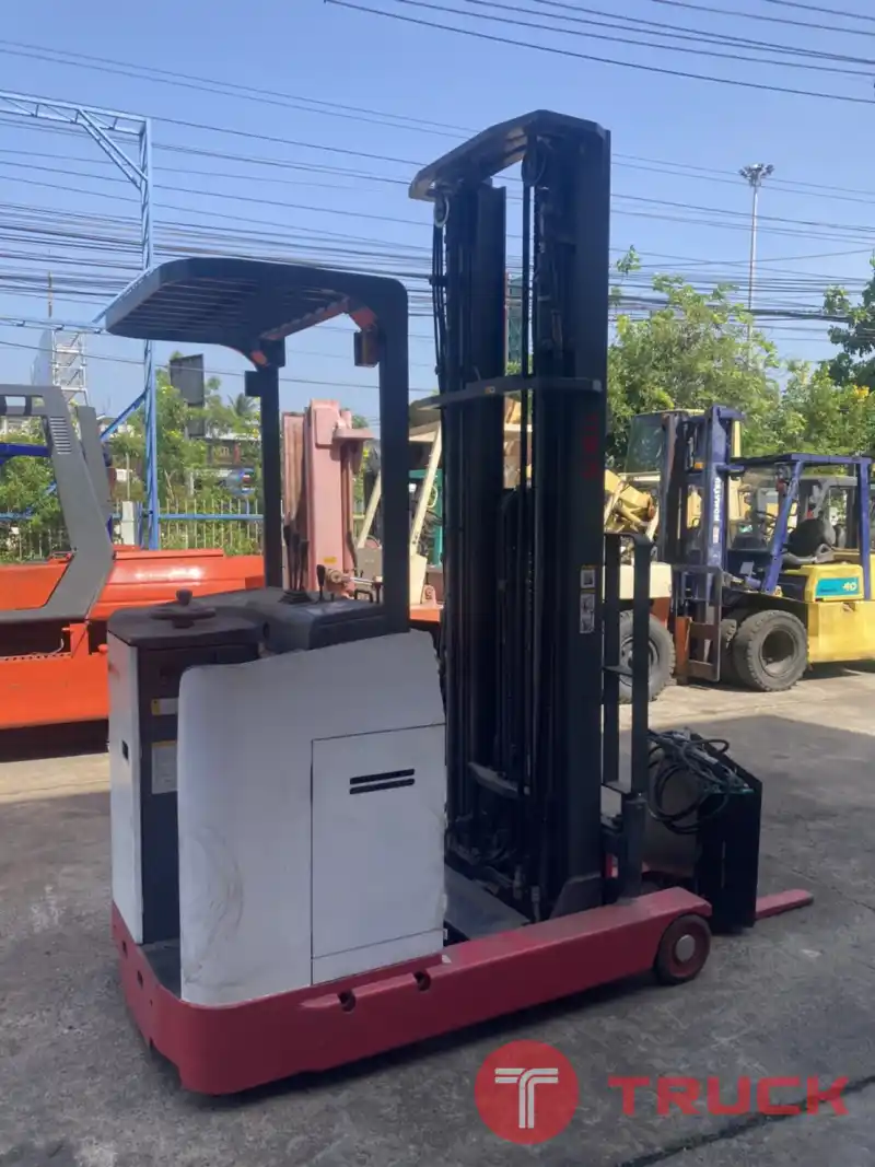 ขายฟอร์คลิฟท์ NICHIYU รถไฟฟ้ายืนขับ รุ่น FBRW18-63B-650M ขนาด 1.8 ตัน เสายกสูง 6.5 เมตร รถมือสองสภาพดี นำเข้าจากญี่ปุ่น
