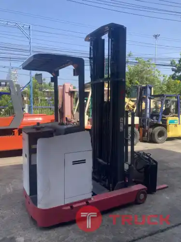 ขายฟอร์คลิฟท์ NICHIYU รถไฟฟ้ายืนขับ รุ่น FBRW18-63B-650M ขนาด 1.8 ตัน เสายกสูง 6.5 เมตร รถมือสองสภาพดี นำเข้าจากญี่ปุ่น