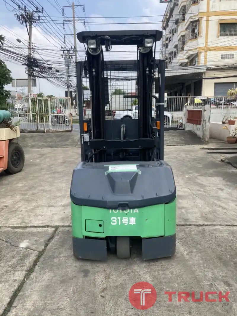 ขายฟอร์คลิฟท์ TOYOTA รุ่น 8FBP10 รถยก Order Picking ขนาด 1 ตัน เสายกสูง 4.7 เมตร เหมาะสำหรับโกดังใช้หยิบ จัดเก็บสินค้า รถมือสองนำเข้าจากญี่ปุ่นราคาไม่แพง