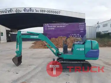 Komatsu PC07-2E นำเข้าจากญี่ปุ่น สภาพพร้อมใช้งาน โทร 089-0080077,089-0050007,086-0044333,065-8844400 www.sangenjp.com www.nmc99.com