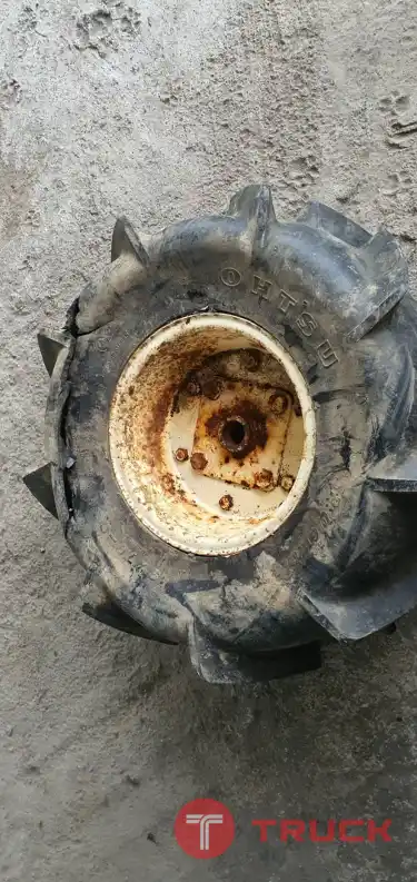 ยางอุตสาหกรรม ขนาด 19x7-8 ขายเป็นอะไหล่ กระทะล้อ ยางเสื่อมสภาพฉีกขาด แตก สำหรับรถเครื่องจักรญี่ปุ่น รถบรรทุกการเกษตร รถเกี่ยวเดินตาม ฯลฯ