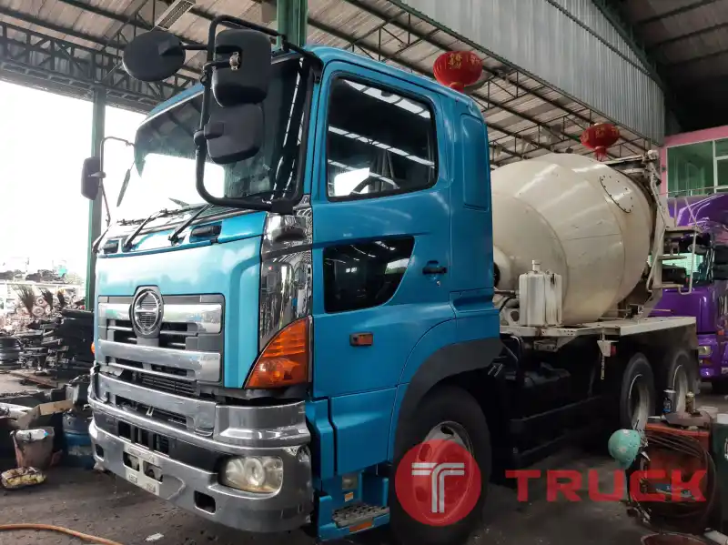 ขายรถโม่ผสมปูน 6 คิว HINO S700 10 ล้อ 2 เพลา
