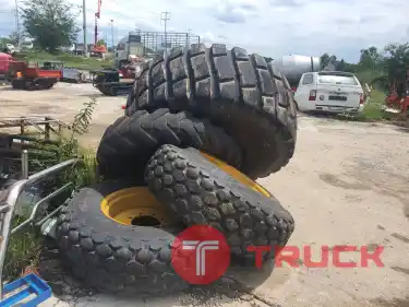 ยางพร้อมกระทะล้อหลัง 14.9-24 สำหรับรถไถใหญ่ๆ หลายรุ่น เช่น Kubota รุ่น M7040 , M6040 Johndeere Massey Yanmar #กระทะล้อรถไถขอบ24 #ยางรถไถขอบ24 มือ2 ญี่ปุ่น ราคาคู่ละ 10,000บาท จัดส่งได้ทั่วไทย