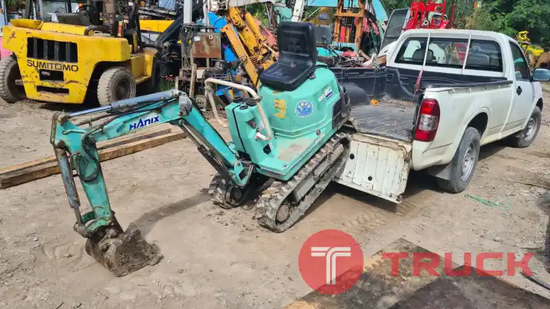 ขาย รถขุด แบคโฮจิ๋ว HANIX H05 เก่าญี่ปุ่น ขึ้นกระบะ ปิ๊กอัพได้ สภาพสวย เครื่อง kubota ดีเซล 1 สูบ