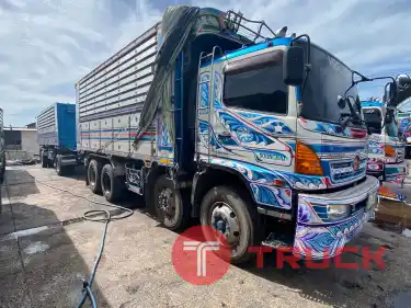 ขาย HINO SERIES 500 344 HP ปี 56 ดั้มเเม่ + ลูก สวยๆพร้อมใช้งาน