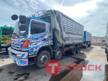 ขาย HINO SERIES 500 344 HP ปี 56 ดั้มเเม่ + ลูก สวยๆพร้อมใช้งาน