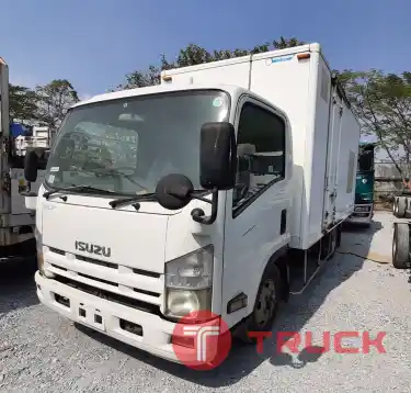 รถตู้แห้ง 6 ล้อ ISUZU NPR เครื่อง 4JJ1 130 แรงม้า