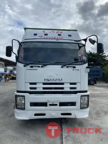 6 ล้อ ตู้ประตู 10 บาน ISUZU FTR เครื่องยนต์ 240 แรงม้า รถปี 55