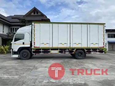 6 ล้อ ตู้ประตู 10 บาน ISUZU FTR เครื่องยนต์ 240 แรงม้า รถปี 55