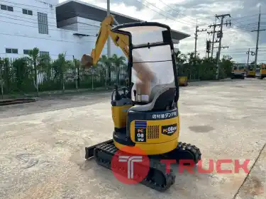 รถขุด KOMATSU PC08UU มาใหม่สวยมาก นำเข้าจากญี่ปุ่น ใช้งานมาน้อยไม่เคยใช้งานในไทย