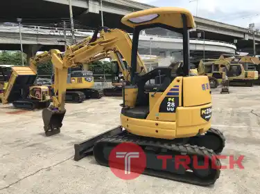 รถขุด KOMATSU PC28UU-2E มาใหม่ล่าสุดพร้อมใช้งาน รถนำเข้าจากญี่ปุ่น ไม่เคยใช้งานในไทย ชั่วโมงทำงานน้อย