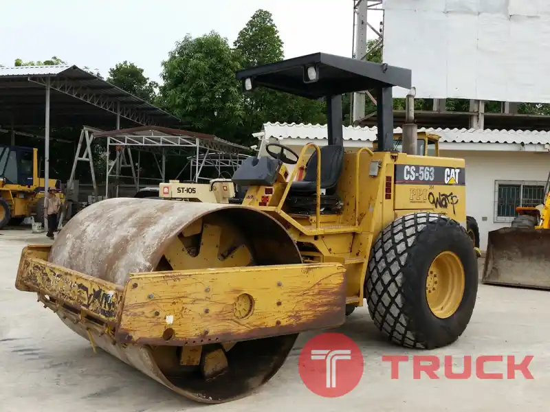 ขายรถบดอัดสั่นสะเทือนล้อเรียบ 10 ตัน CATERPILLAR CS-563 นำเข้าจาก USA แท้ 100เปอร์เซ็นต์ สภาพสวย ไม่เคยใช้งานในไทย