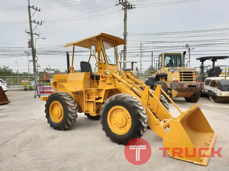 ขายรถตักล้อยาง ยี่ห้อ CATERPILLAR 910 บุ้งกี๋ 1.2 คิว เครื่อง CAT3204 4สูบ