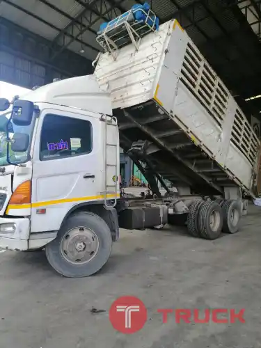 HINO MEGA FL - 245 แรงม้า ปี 51 สิบล้อดั๊มพ์ 3เพลา