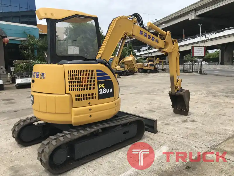 รถขุด KOMATSU PC28UU-2E มาใหม่ล่าสุดพร้อมใช้งาน รถนำเข้าจากญี่ปุ่น ไม่เคยใช้งานในไทย ชั่วโมงทำงานน้อย