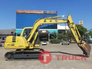 KOMATSU PC60-7 นำเข้าจากญี่ปุ่น สภาพพร้อมใช้งาน โทร 089-0080077,089-0050007,086-0044333,065-8844400 www.sangenjp.com www.nmc99.com