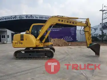 Komatsu PC70-7E นำเข้าจากญี่ปุ่น สภาพพร้อมใช้งาน โทร 089-0080077,089-0050007,086-0044333,065-8844400 www.sangenjp.com www.nmc99.com