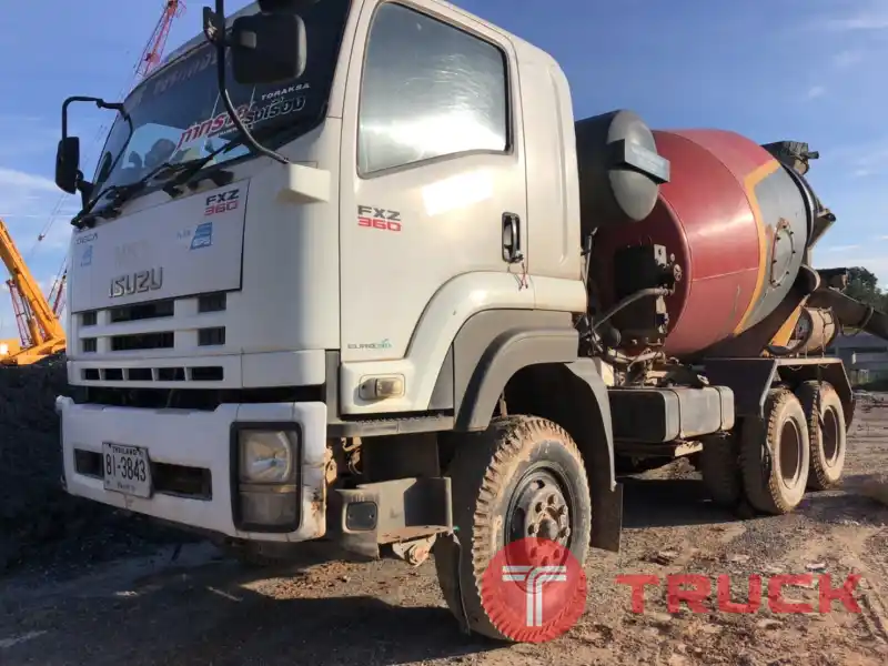 ขายรถโม่ปูน7คิว Isuzu เครื่อง360แรง รถสวย เครื่องดี พร้อมใช้งาน จัดไฟแนนซ์ได้1,500,000฿ ปี56 2เพลา สนใจโทร 098-635-9769