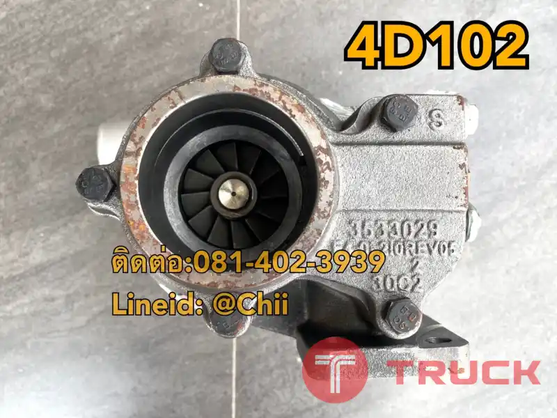 เทอร์โบ wa100-5 4d102 komatsu ขายอะไหล่แบคโฮ 0814023939