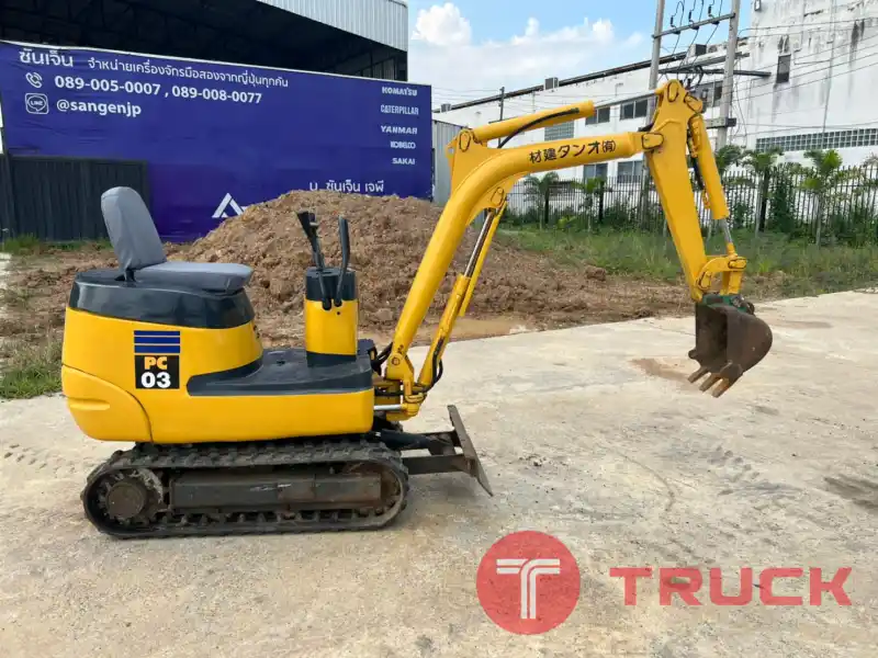 Komatsu PC03-2 นำเข้าจากญี่ปุ่น สภาพพร้อมใช้งาน โทร 089-0080077,089-0050007,086-0044333,065-8844400 www.sangenjp.com www.nmc99.com