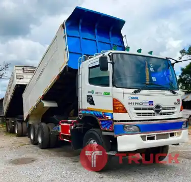 รถพ่วง 22 ล้อ แม่ลูก-ดั้มพ์ 1,750,000 บาท HINO MEGA