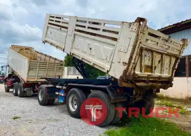 รถพ่วง 22 ล้อ แม่ลูก-ดั้มพ์ 1,750,000 บาท HINO MEGA
