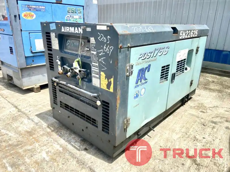 Airman PDS175SC ปี2007 : เครื่องปั๊มลม 175CFM โทร. 080-6565422 (หนิง)