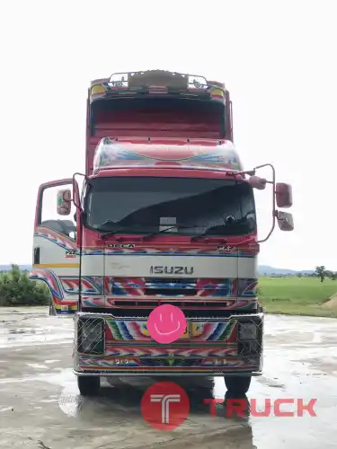 ขายรถพ่วงดั้ม isuzu 360 ปี 56