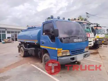 6 ล้อน้ำ 6,000 ลิตร 265,000 บาท ISUZU NPR 115 แรง บรรทุกน้ำ