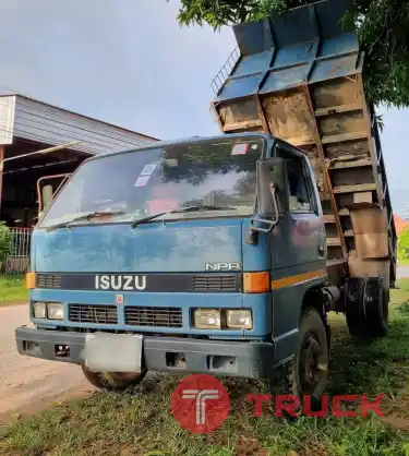 6ล้อดั้มพ์ 5 คิว บาง ๆ เดิมๆ 355,000 บาท ISUZU NPR 115 แรง