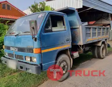 6ล้อดั้มพ์ 5 คิว บาง ๆ เดิมๆ 355,000 บาท ISUZU NPR 115 แรง