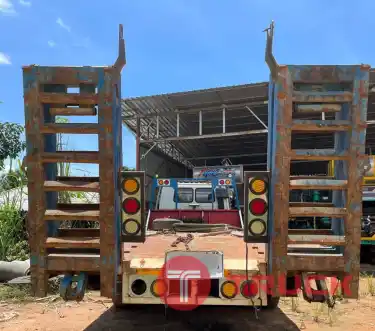 10 ล้อท้ายลาด 1 เพลา 499,000 บาท ISUZU FVM12QY - 195 แรง มีบันไดขึ้นรถเกี่ยว ขึ้น 200 ได้