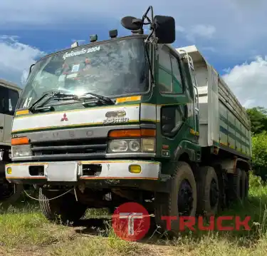 12 ล้อดั้มพ์ 2 เพลา มีระบบลากจูง 699,000 บาท MITSUBISHI FUSO 240 แรง