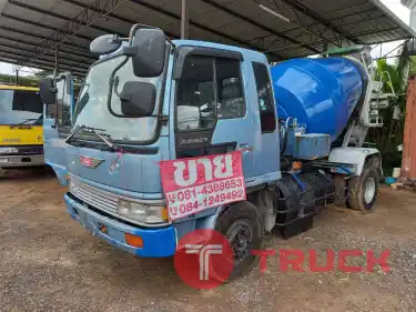 รถโม่ 6 ล้อ HINO 4.4 คิว มือสองนำเข้าจากญี่ปุ่น