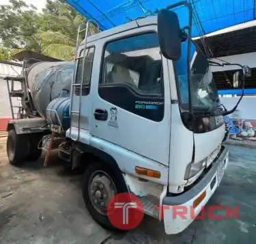6 ล้อ โม่ปูน 3.5 คิว 485,000 บาท ISUZU DECA 210 แรง